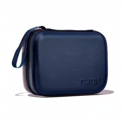 Nanit Pro Baby Monitor Travel Case - Durable Hard Shell Protective Carrying Case with Multi-Stand Accessory (Blue) | Perfect for Airplane, Car & Hotel Travel with Your Baby Monitor