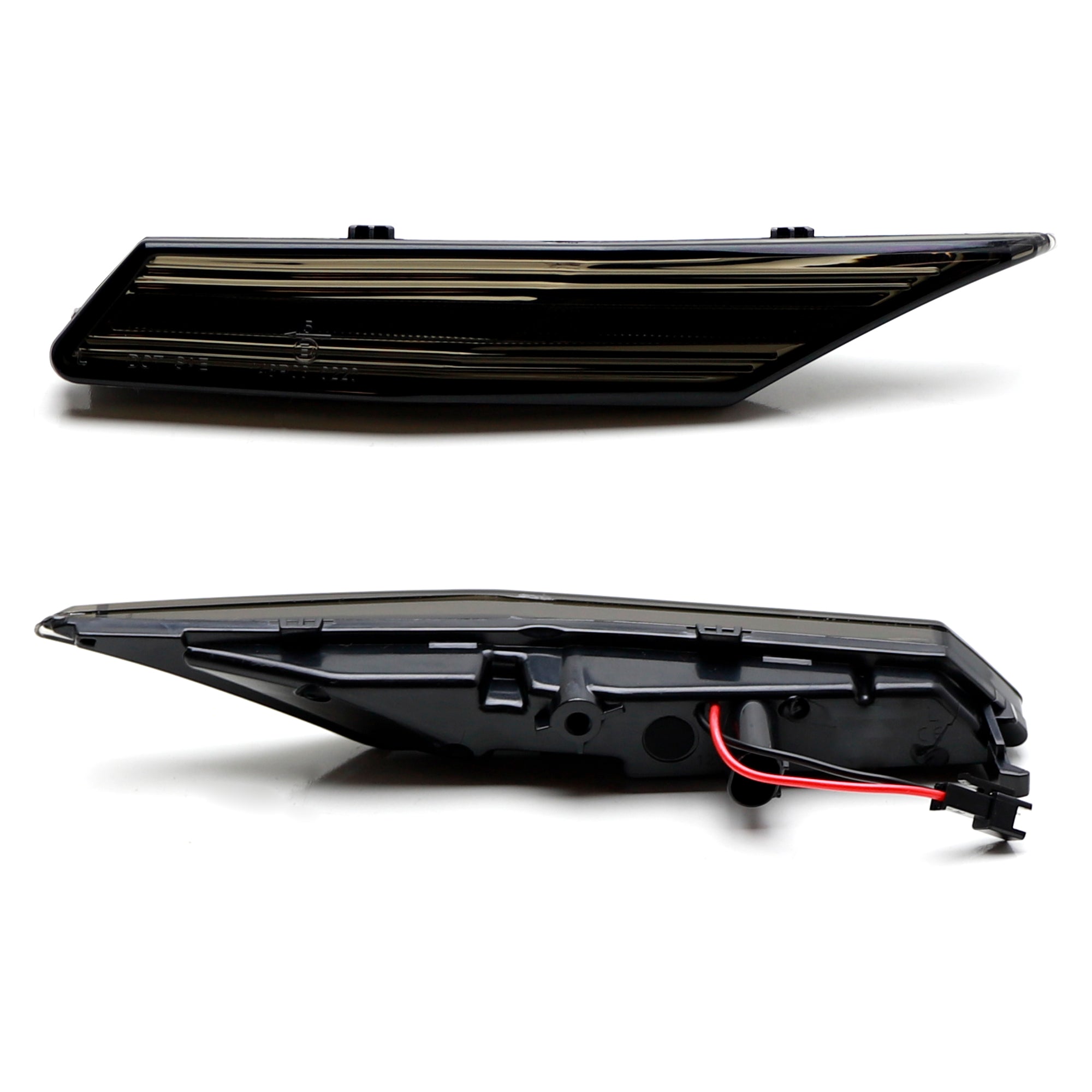 Euro Smoked Lens Amber Sequential LED Side Markers for Porsche Taycan - Enhanced Visibility & Style for Night Driving & Car Shows
