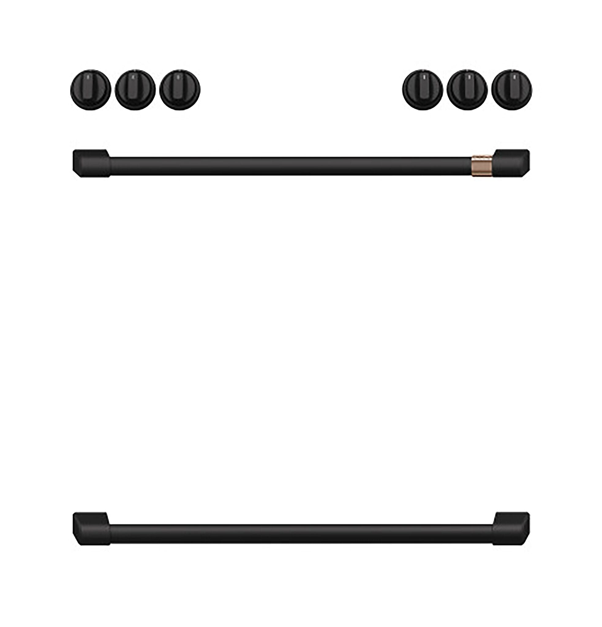 Custom Black Café Handle Kit for Range - Premium Replacement Handle for Stoves & Ovens - Perfect for Kitchen Upgrades & DIY Repairs