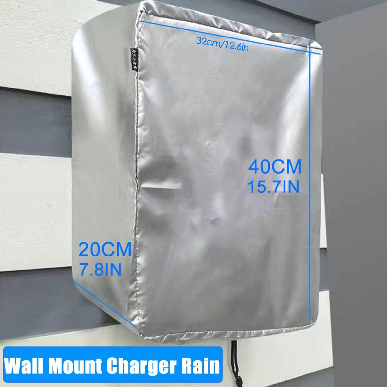 Waterproof EV Charger Cover - Outdoor Electric Vehicle Charging Station Protector for Rain, Dust, Sun UV & Snow - Universal Fit for Most Electric Cars - Perfect for Home, Garage & Public Charging Stations