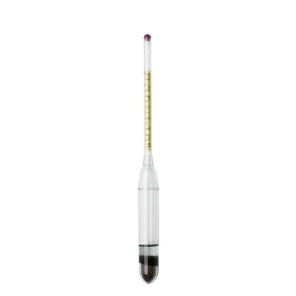 Cole-Parmer 1.200/1.420 Specific Gravity Hydrometer - Shatterproof Plastic for Home Brewing, Wine Making & Laboratory Use