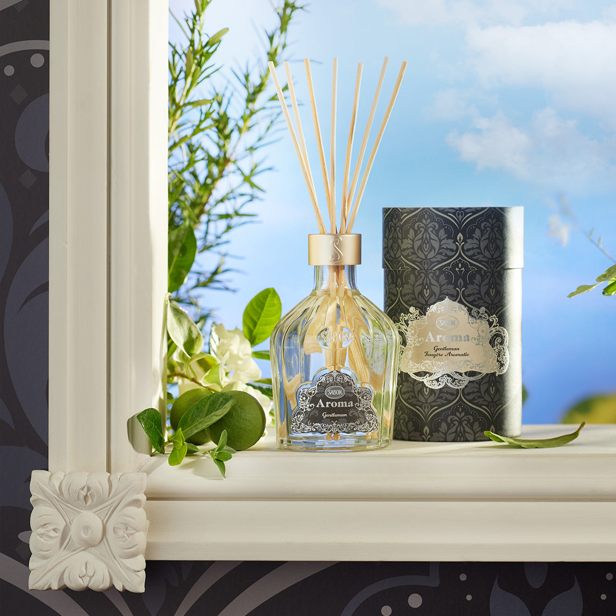 Premium Aroma Reed Diffuser Set - Patchouli Lavender Vanilla Essential Oil Blend 250mL for Home, Office & Spa Relaxation