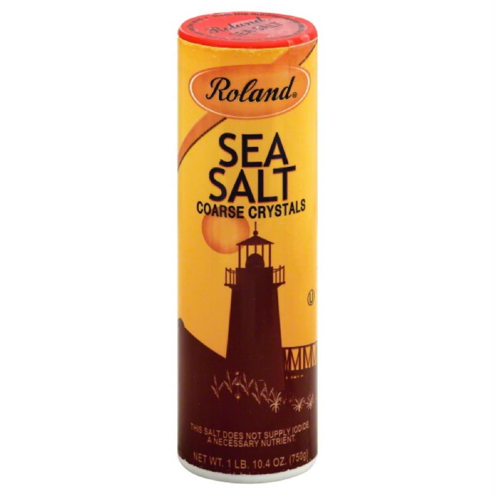 Roland Mediterranean Sea Salt Coarse 26.4oz - Perfect for Cooking & Seasoning