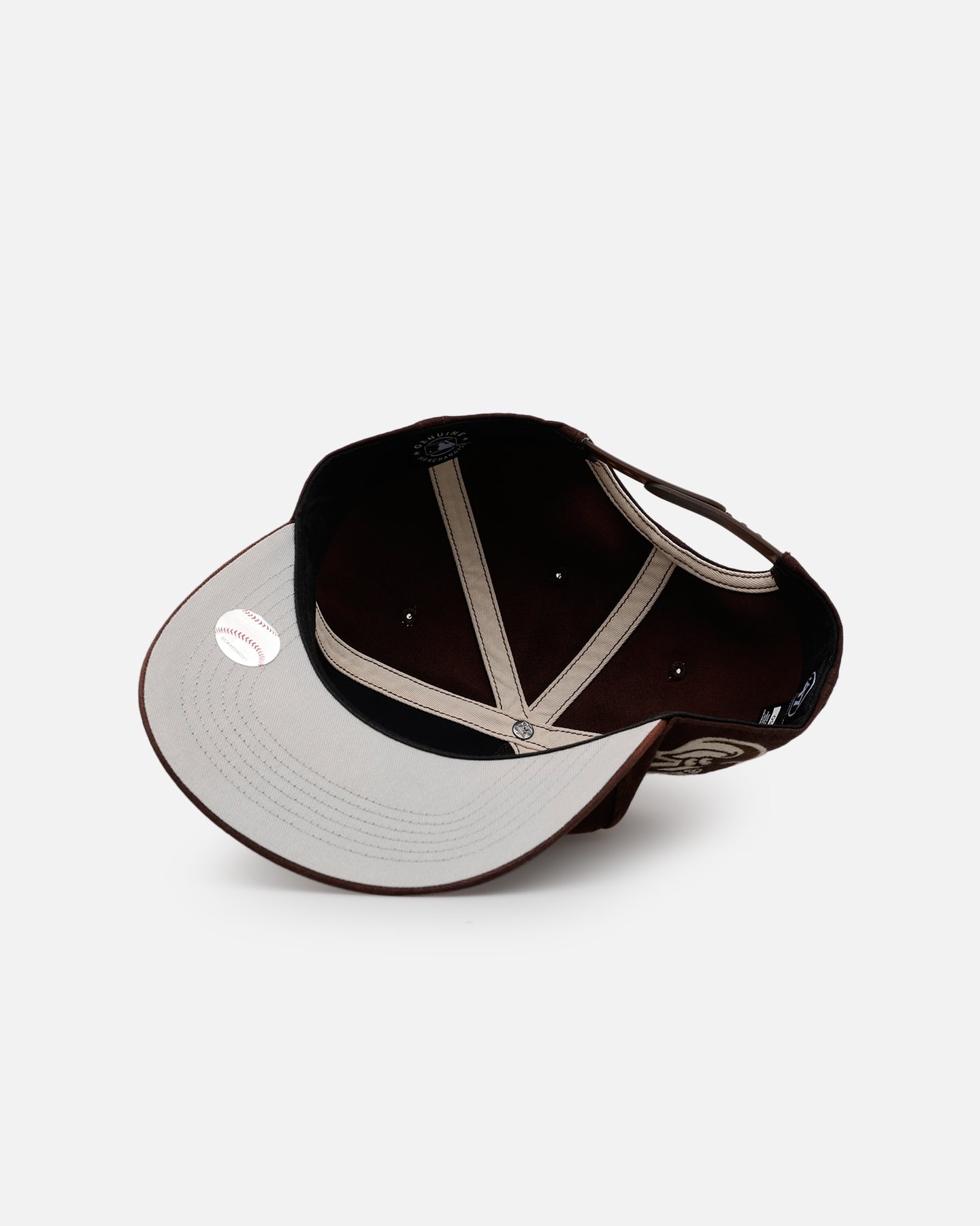 47 Brand Baltimore Orioles 'Dusted' 47 Hitch Snapback Brown Hat - Adjustable Baseball Cap for Men & Women - Perfect for Sports Games, Casual Outfits & Fan Collections