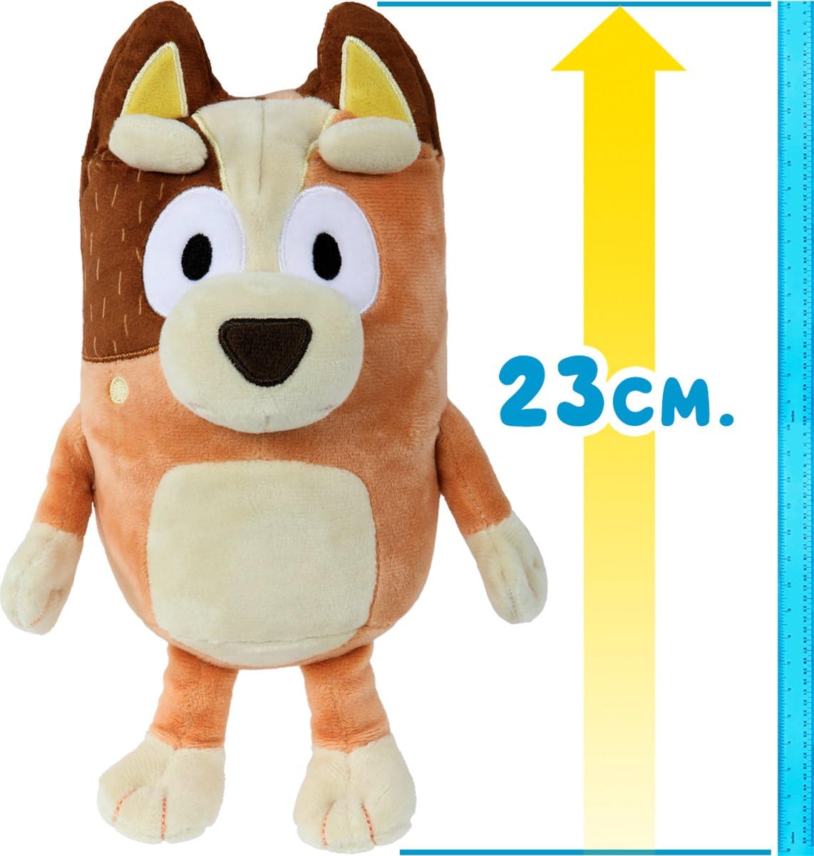 Bluey Mum Chilli 9-Inch Soft Plush Stuffed Animal Toy - Perfect Gift for Kids, Collectors & Bluey Fans | Cuddly Companion for Playtime, Bedtime & Nursery Decor