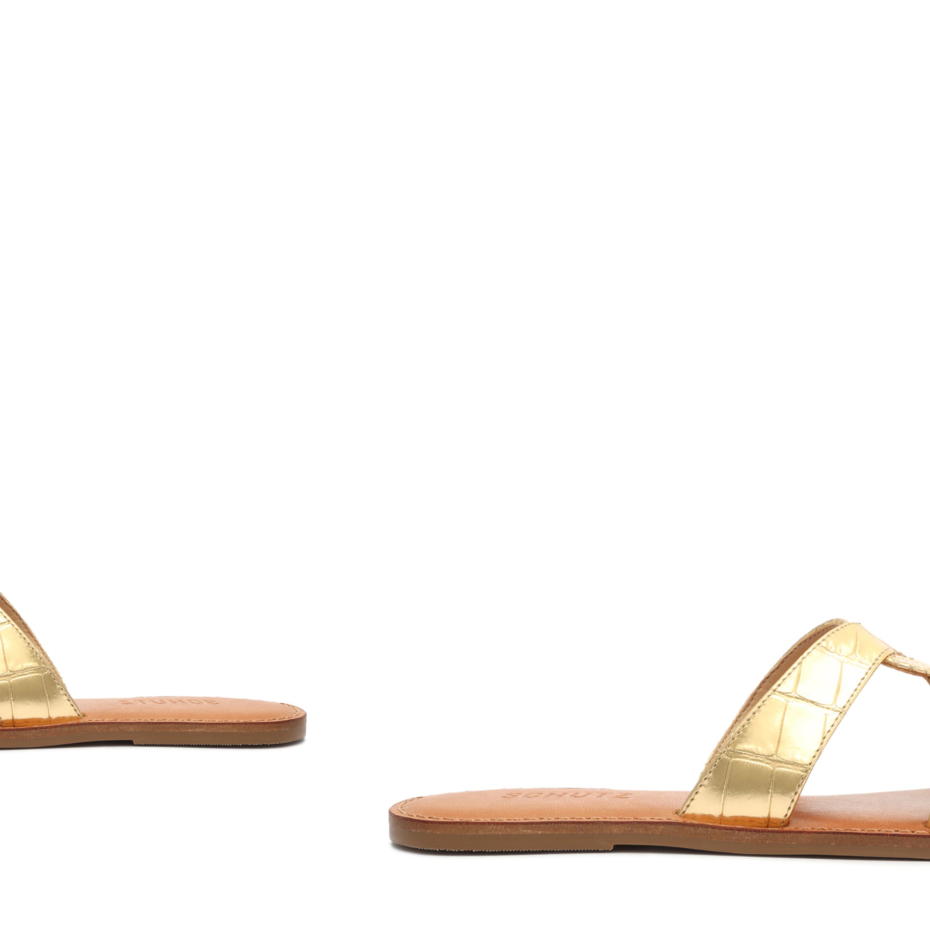 Rita Metallic Leather Sandal - Women's Gladiator Sandals with Chunky Heel | Comfortable Summer Casual Shoes for Beach, Party & Vacation
