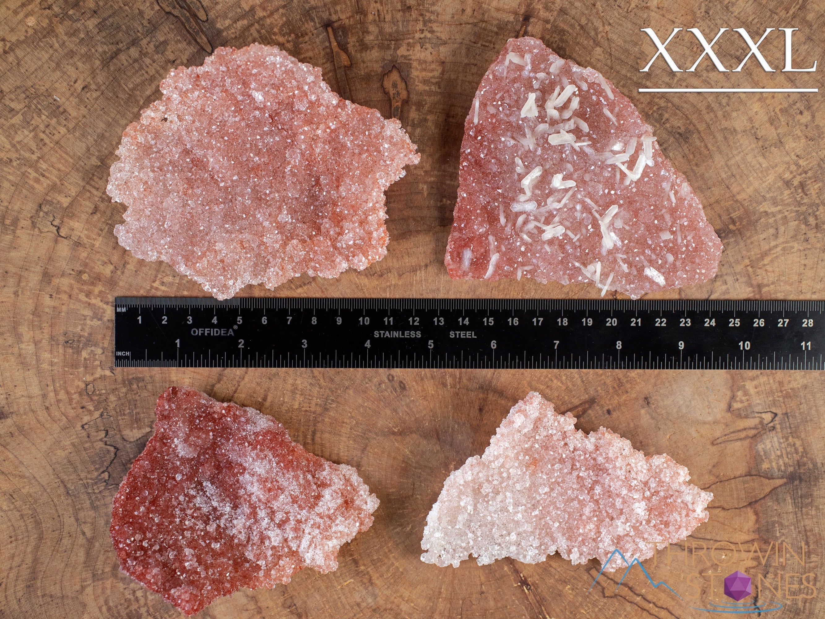 Natural Pink Apophyllite on Quartz Crystal Cluster - Raw Healing Stones for Meditation, Reiki & Home Decor | Metaphysical Energy, Spiritual Gifts, Unique Mineral Specimen (E0686)