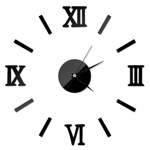 DIY Mirror Design Wall Clocks - 3D Home Decor Decal Sticker for Living Room, Bedroom & Office Wall Decoration | Modern Unique Home Accessories