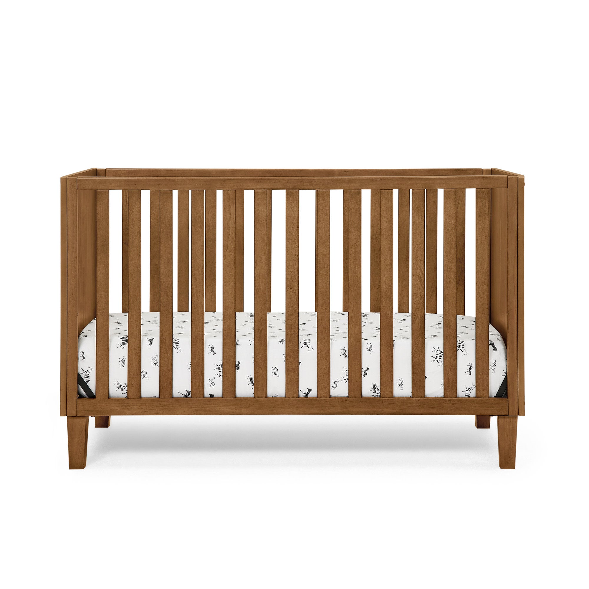 Sonny 4-in-1 Convertible Baby Crib - Toddler Bed, Daybed & Full-Size Bed - Safe & Stylish Nursery Furniture for Boys & Girls - Perfect for Newborns to Teens