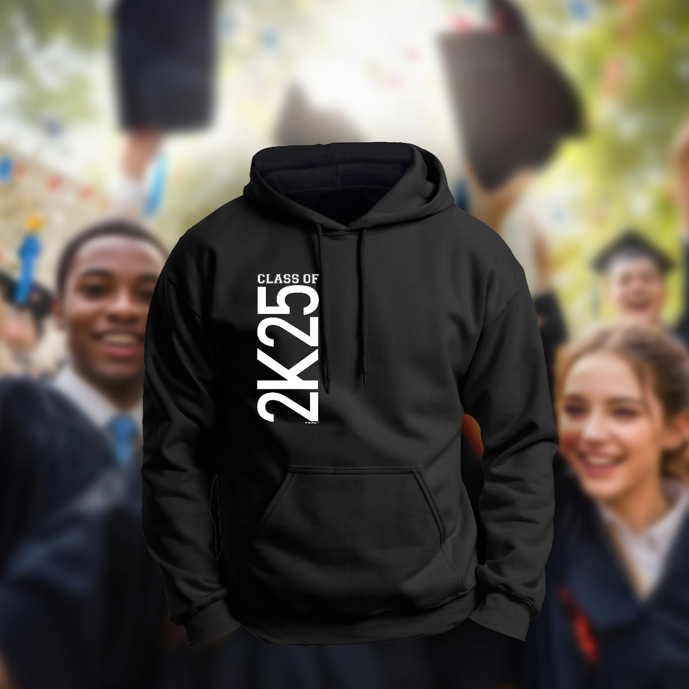 2024 & 2025 Graduation Hoodie - Premium Class of 2025 Sweatshirt with Year Option | Perfect for Graduation Ceremonies, School Events & Alumni Reunions