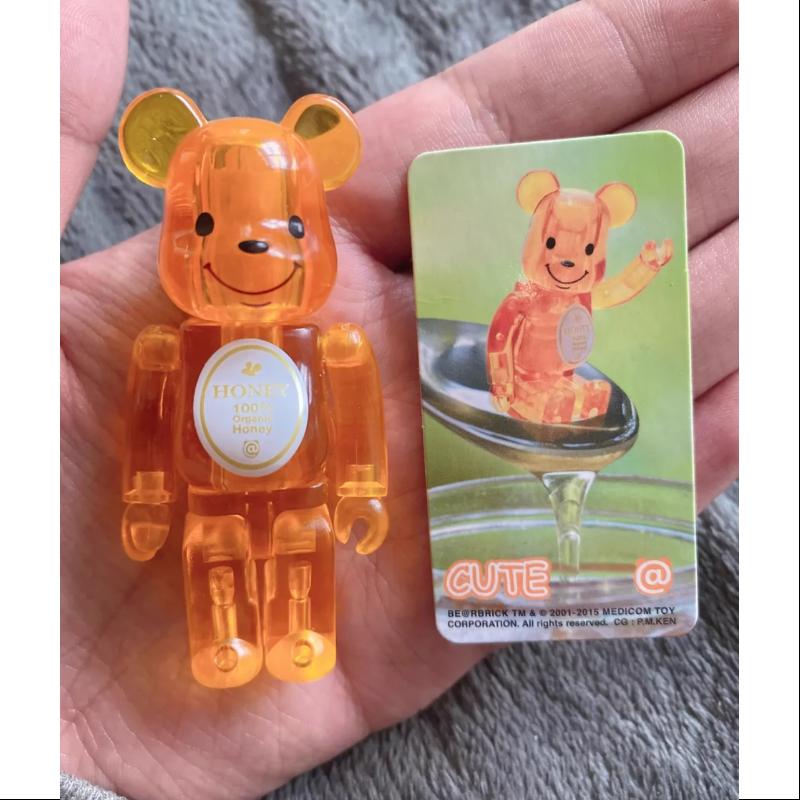 Bearbrick Series 31 CUTE HONEY 100% Collectible Vinyl Art Toy - Limited Edition Japanese Designer Figure for Display & Gift Giving