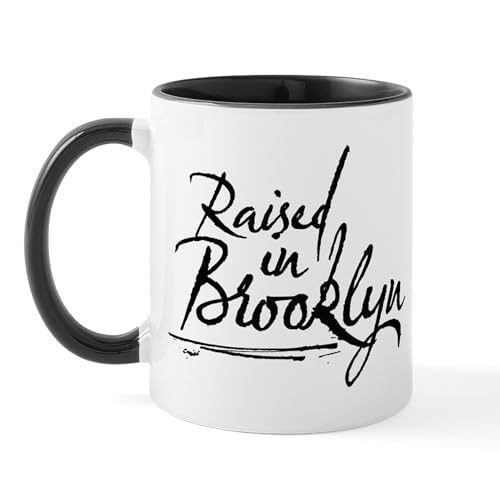 White/Black Inside - Raised In Brooklyn Mug