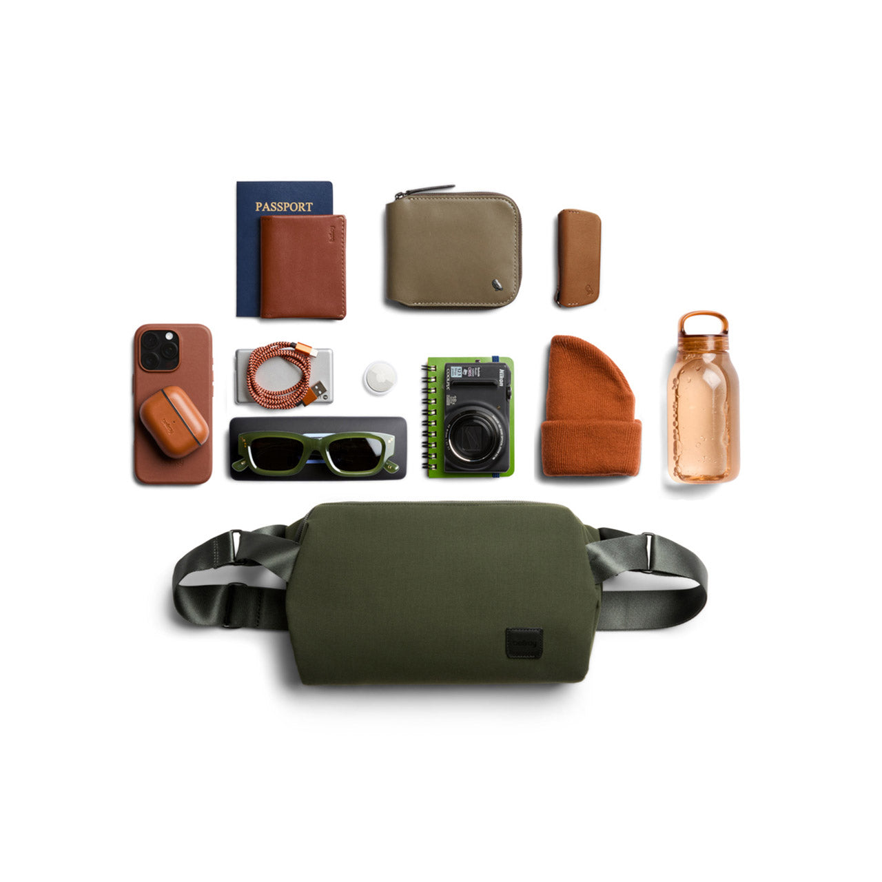 Classic S7L Sling Bag - Lightweight & Durable Crossbody Bag for Men & Women - Perfect for Travel, Hiking & Everyday Use