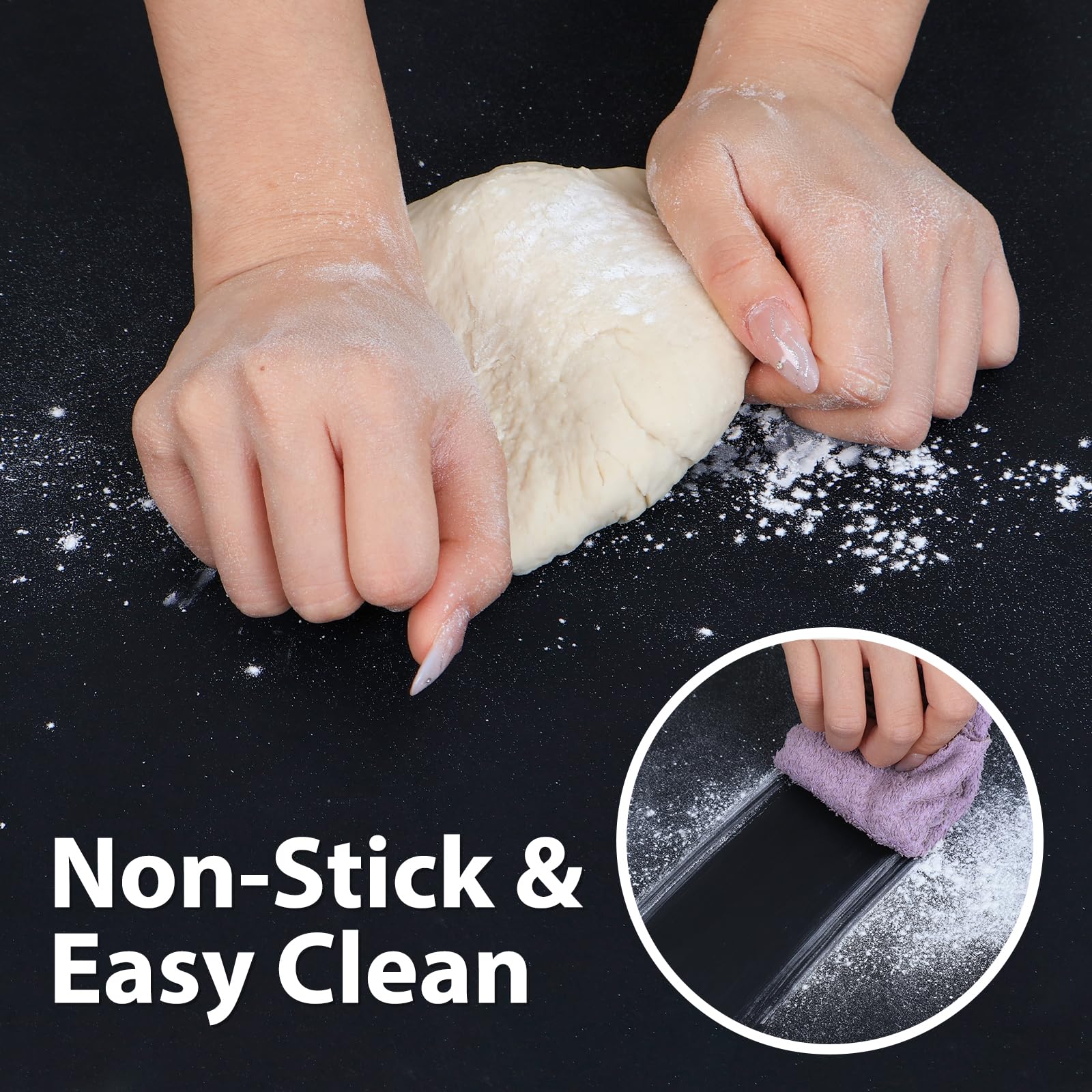 Heat-Resistant Silicone Counter Mat - Large 23.4x15.6