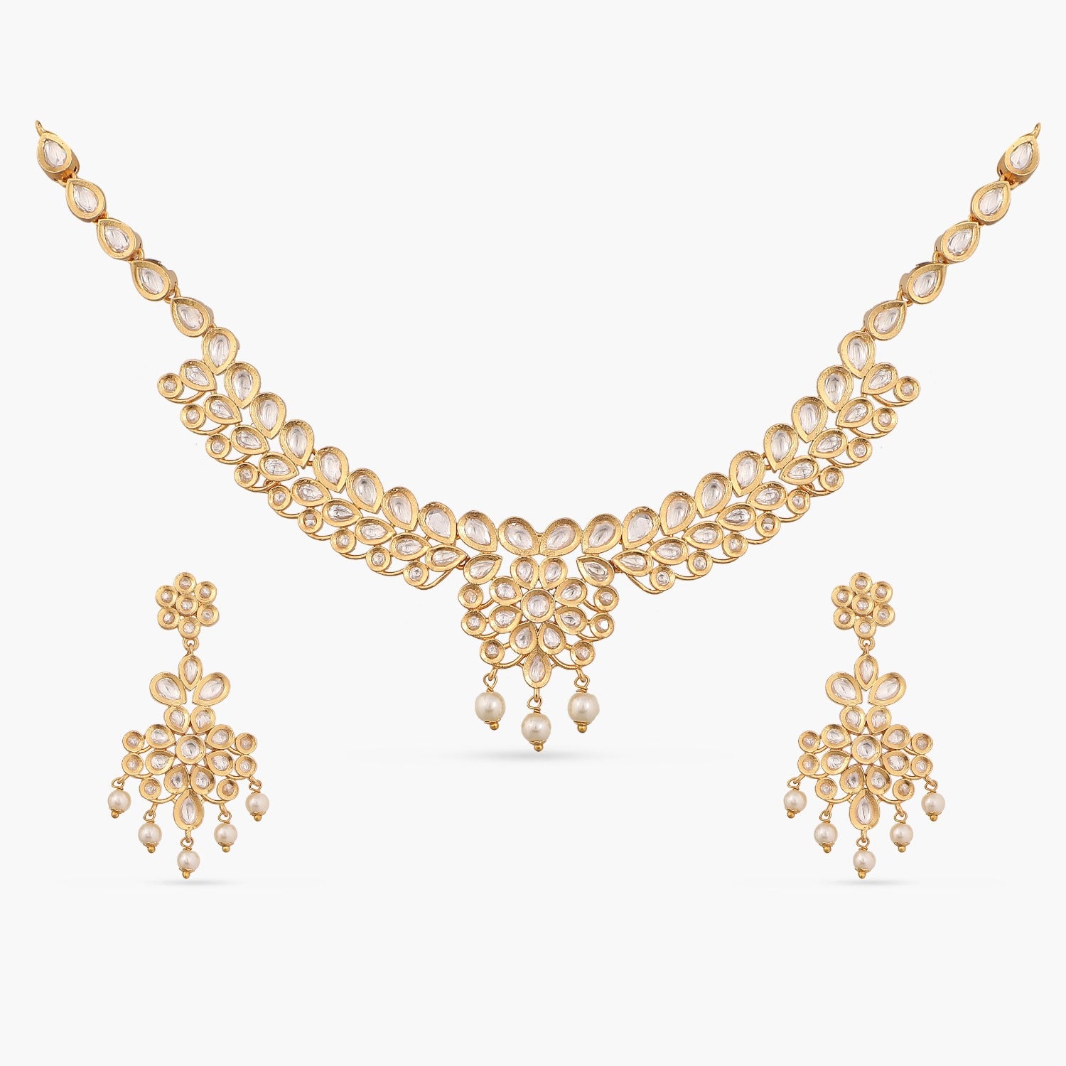 Exquisite Timeless Kundan Necklace Set for Women | Traditional Indian Jewelry | Wedding, Party & Festive Wear | Perfect for Bridal, Ethnic & Special Occasions