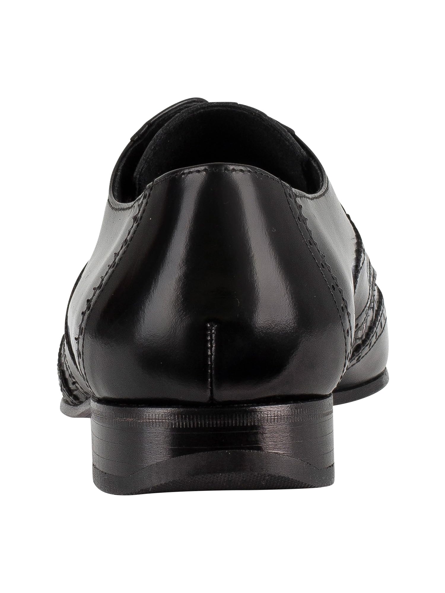 Premium Men's Genuine Leather Derby Dress Shoes - Classic Black Oxford Style for Business, Office & Formal Occasions