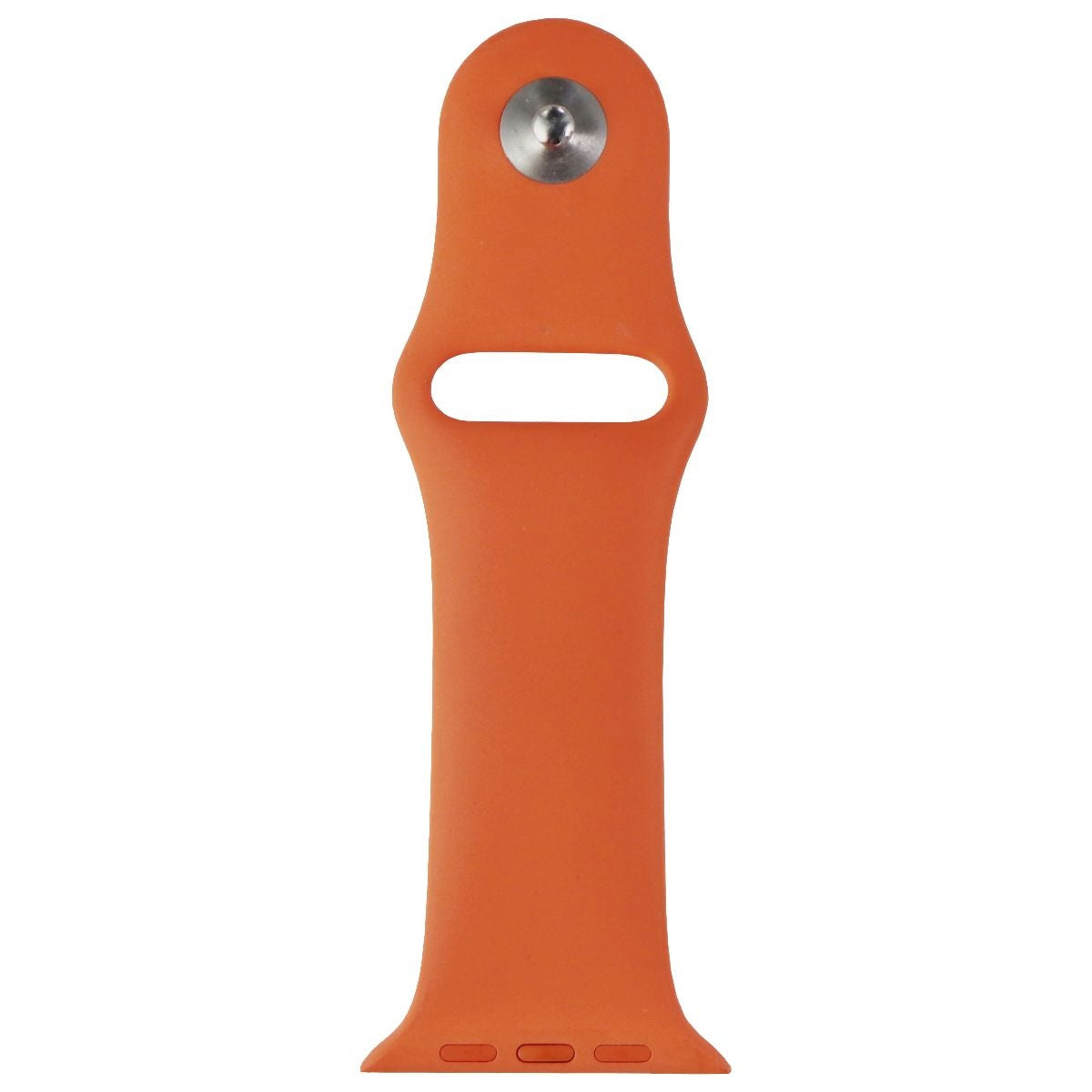 Apple Watch Sport Band 44mm - Compatible with 42mm/44mm/45mm Cases, Papaya Orange - Perfect for Running, Gym & Everyday Wear