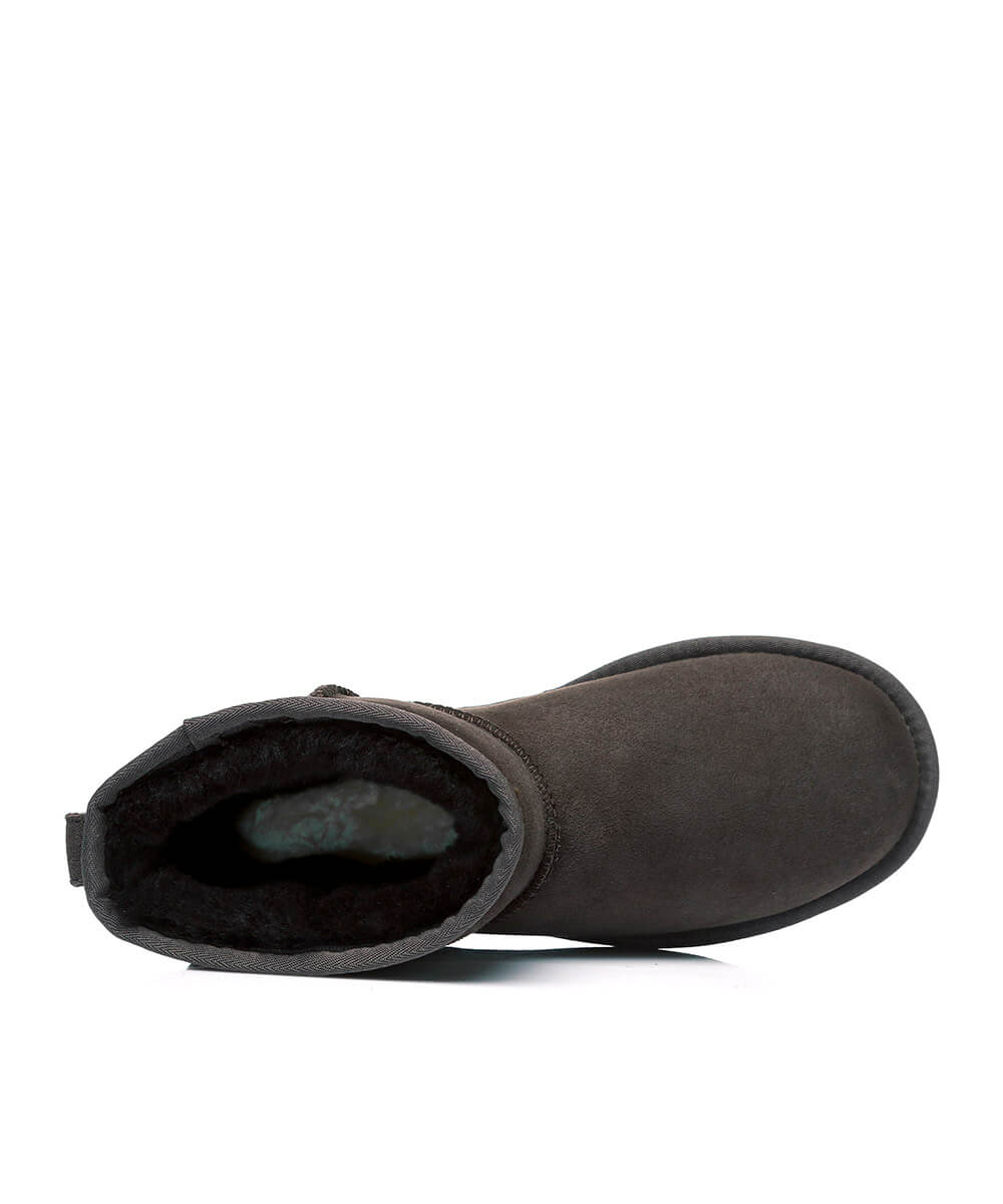 Women's UGG Classic Luxe Mini Boots - Genuine Sheepskin Winter Boots for Women | Cozy & Comfortable | Perfect for Snow, Cold Weather & Casual Outfits