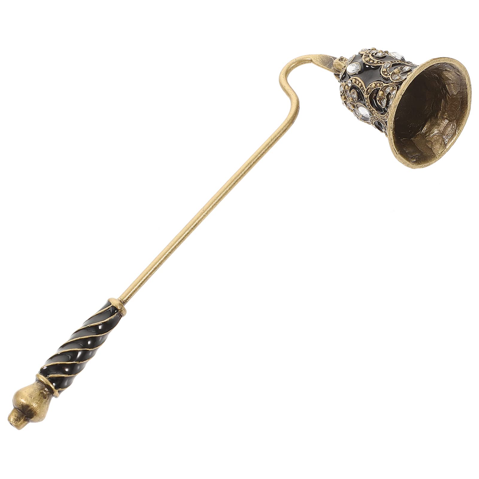 Vintage Metal Candle Wick Snuffer - Portable Bell Candle Flame Extinguisher for Scented Tea Light & Home Candles | Perfect for Romantic Dinners, Spa Nights & Relaxing Ambiance