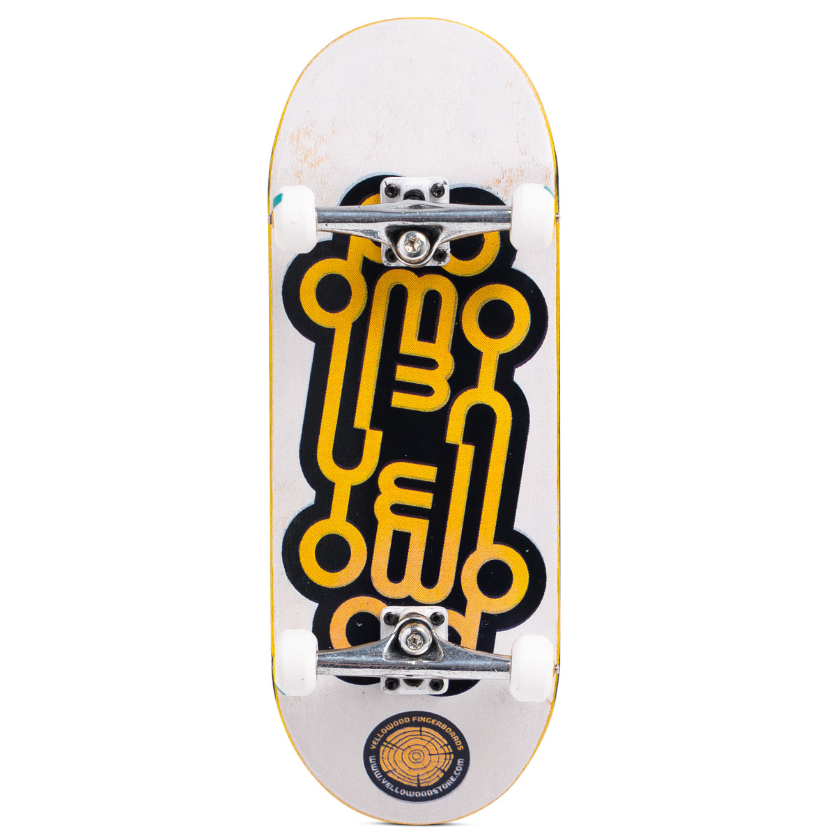 Yellowood Complete Fingerboard Skateboard - Professional Mini Fingerboard for Tricks & Practice - Perfect for Skateboard Enthusiasts & Beginners - Use at Home, Office, or Travel