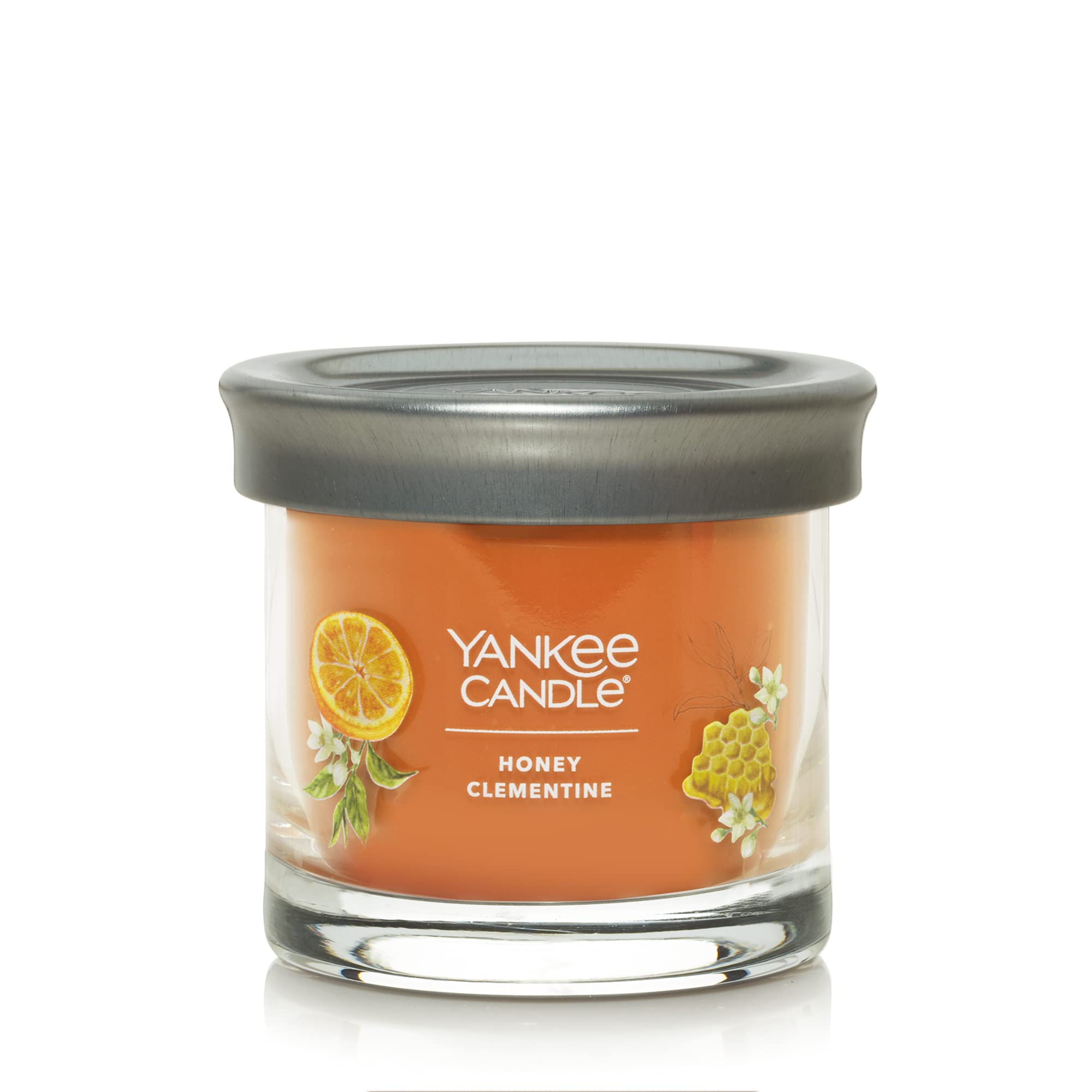 Yankee Candle Honey Clementine Scented Candle - 4.3oz Small Tumbler with Single Wick, 20+ Hours Burn Time - Perfect for Home Decor, Relaxation & Gifts