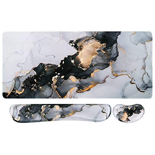 Grey Ink Marble