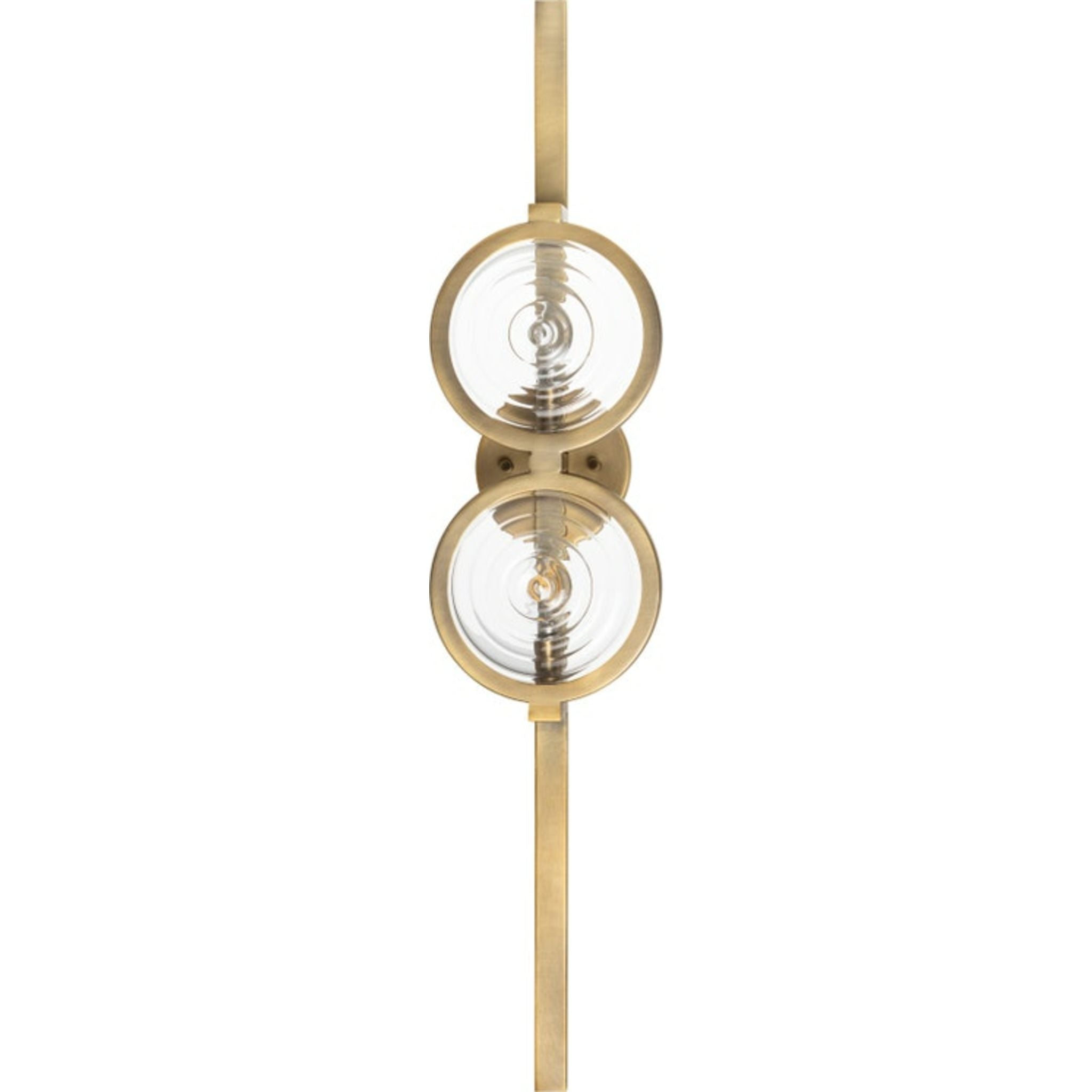 Albany Wall Sconce Light Fixture - 10 x 34 Inches Modern Wall Lamp for Living Room, Bedroom, Hallway - Indoor Lighting with Soft Glow for Cozy Ambiance
