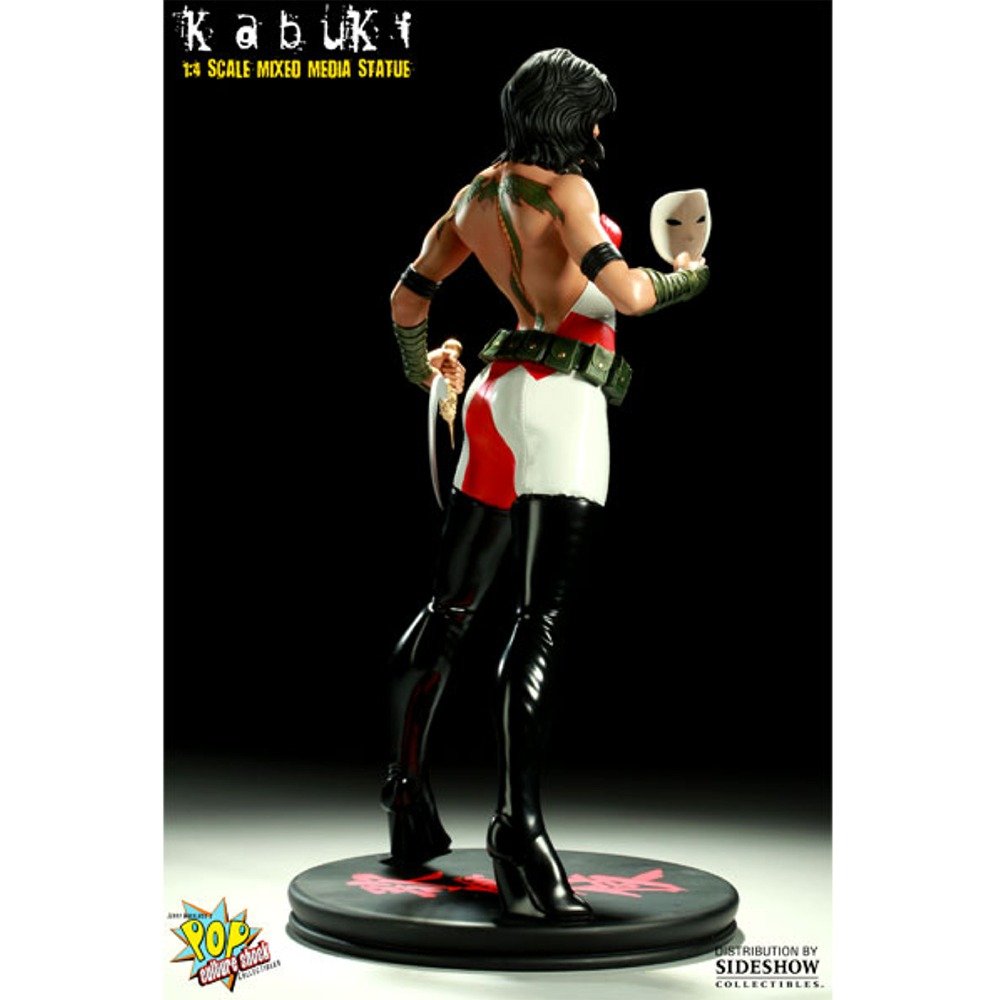 David Mack's Kabuki 1:4 Scale Museum Statue - Premium Pop Culture Collectible Figure for Display & Home Decor