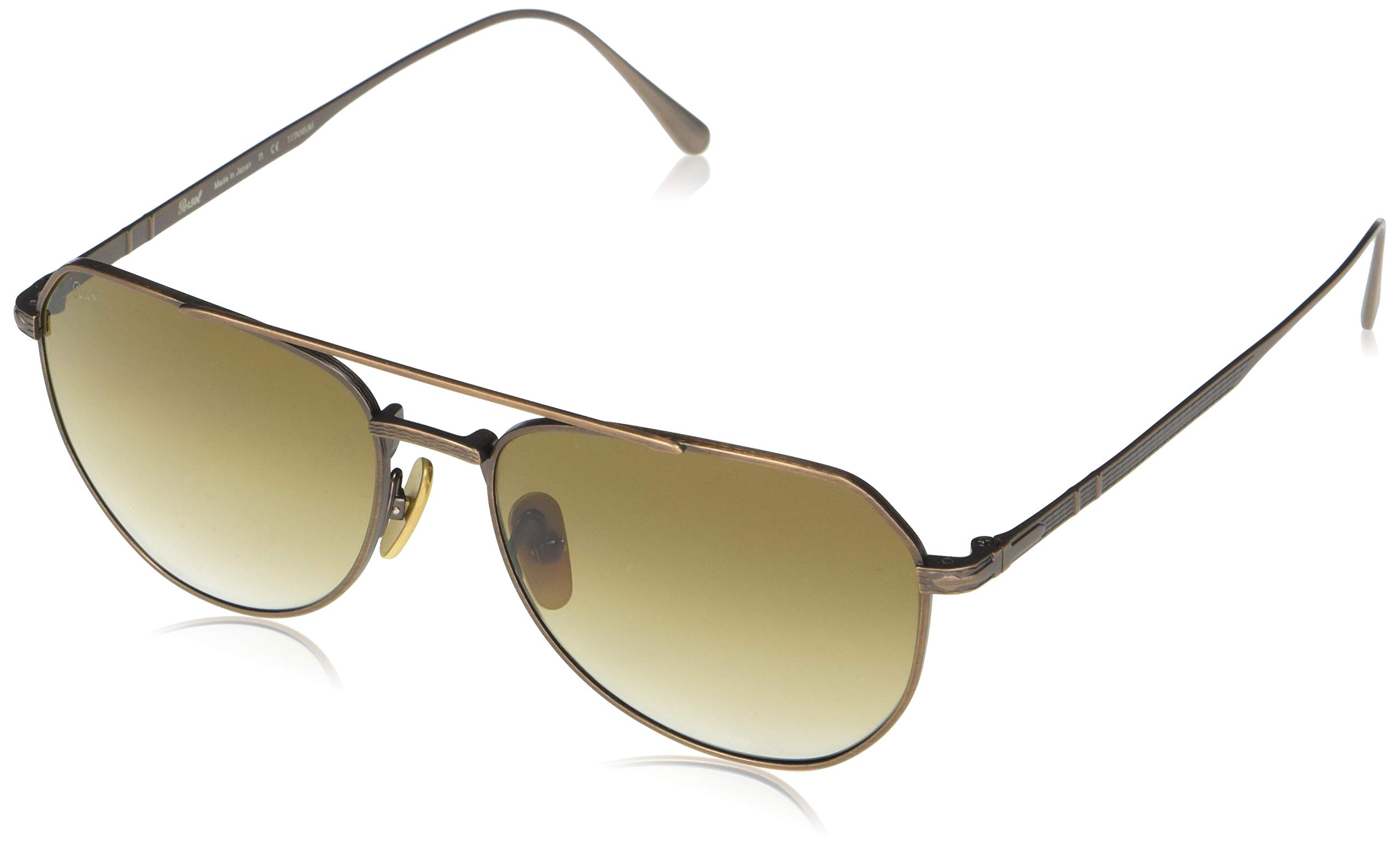 Persol PO5003ST Square Frame Sunglasses for Men & Women – UV Protection, Polarized Lenses – Perfect for Driving, Beach & Outdoor Activities