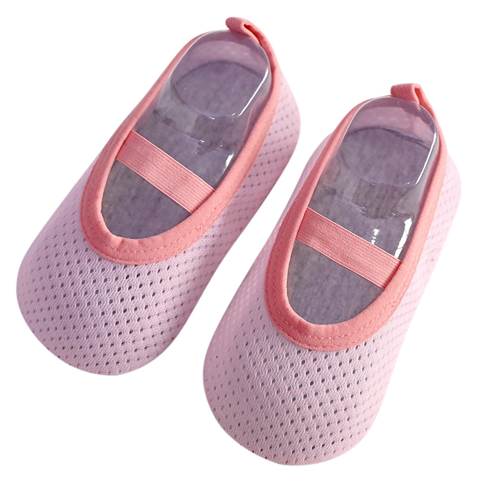 **Quick Dry Kids Water Shoes - Non-Slip Barefoot Swim Shoes for Toddler Boys & Girls, Solid Color Beach Aqua Socks for Pool, Beach, and Water Play**