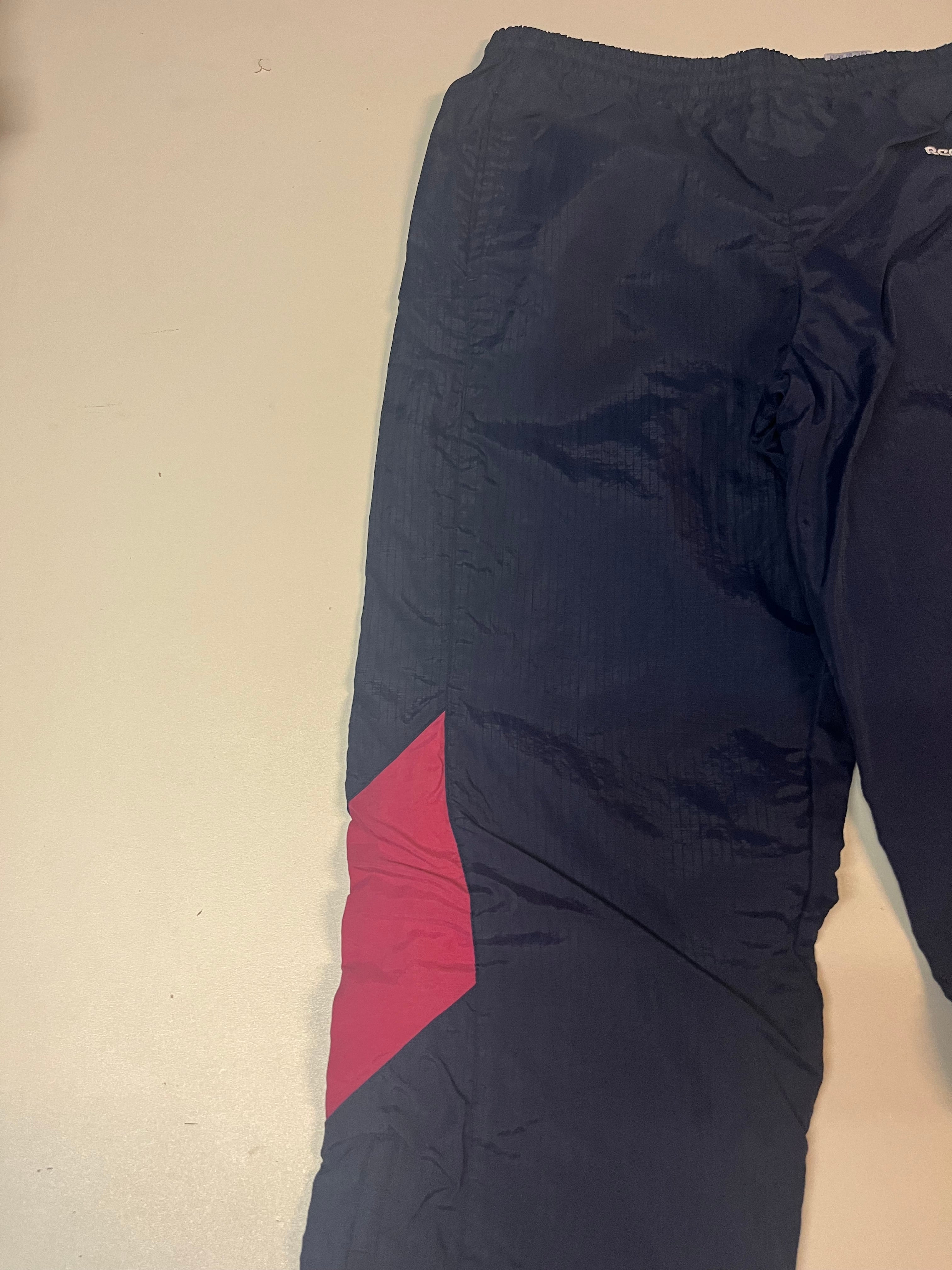 Vintage Reebok Classic Track Pants for Men & Women - XS, S - 1070 Series | Retro Athletic Joggers for Running, Gym, and Casual Streetwear Style