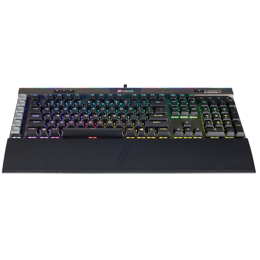 Corsair K95 RGB Platinum Mechanical Gaming Keyboard - Cherry MX Speed Switches - GunMetal Finish - Perfect for PC Gaming, Streaming & Typing