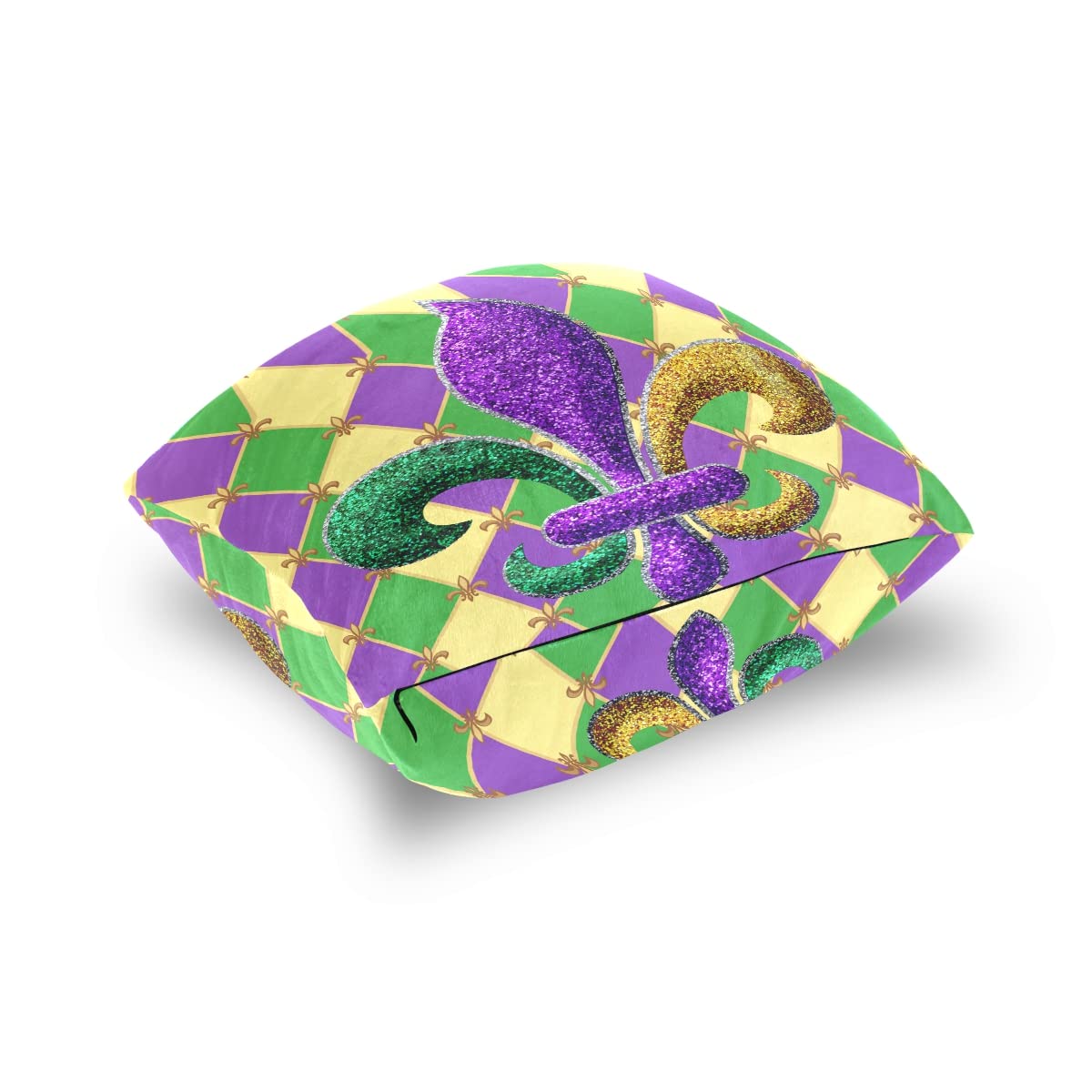 Aflyko Fat Tuesday Mardi Gras Throw Pillow Covers 20