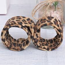 AB Beauty House Women's Magic Hair Bun Snap Styling Donut - French Twist Band Maker for Updos & Ponytails (Leopard Print) - Perfect for Weddings, Parties & Everyday Hairstyles