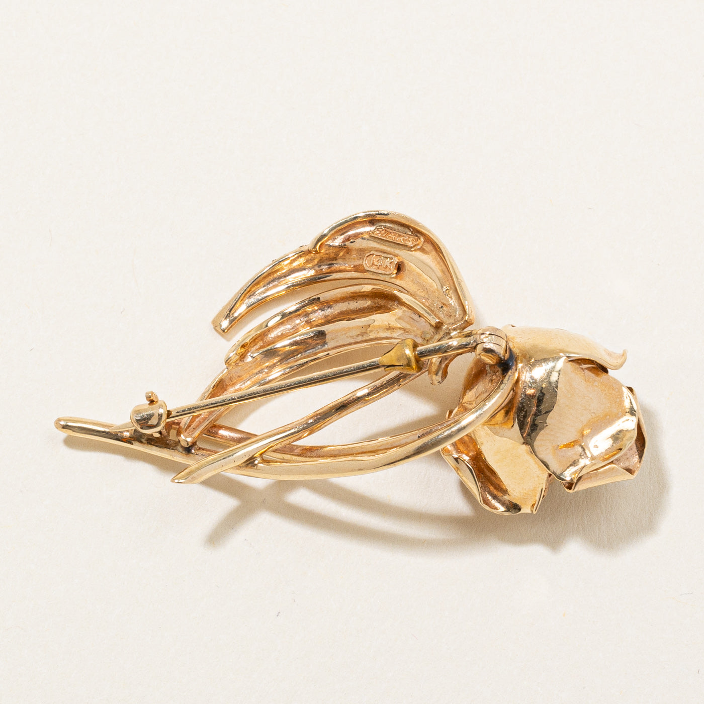 Birks' Pearl Flower Brooch - Elegant Floral Pin for Women | Perfect for Weddings, Parties & Special Occasions