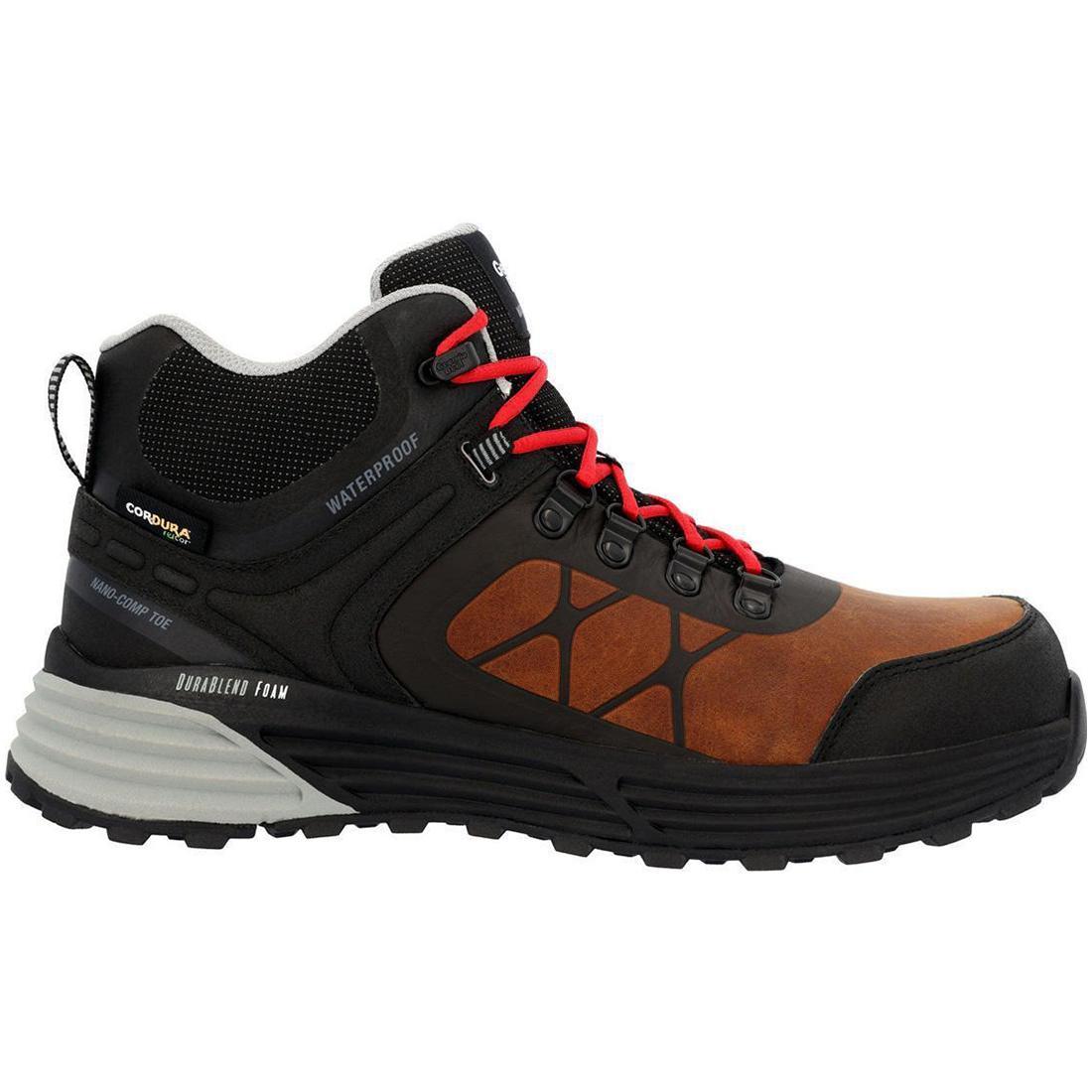 DuraBlend Sport Composite Toe Waterproof Work Boots for Men - Lightweight Safety Hiking Shoes for Construction, Outdoor Work & Winter Use
