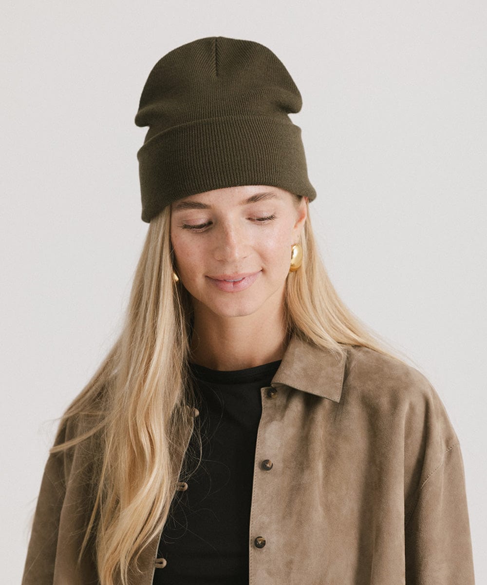 Shay Knit Beanie - Soft Winter Hat for Men & Women - Warm Stretchy Unisex Beanie for Cold Weather - Perfect for Skiing, Hiking, and Outdoor Activities
