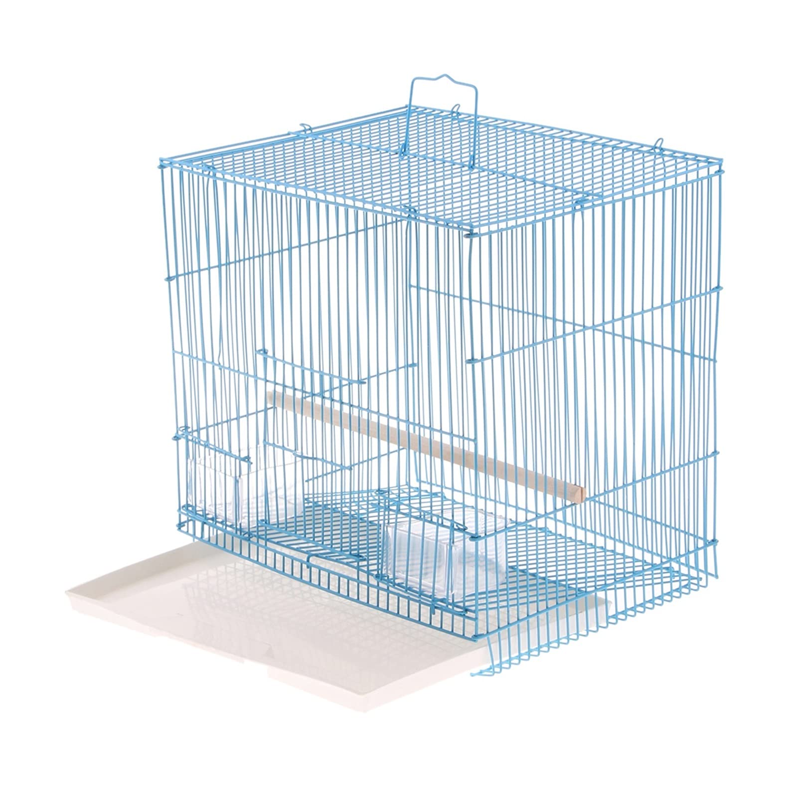 HONGSHENG2 Metal Bird Cage - Durable Hamster Breeding Nest Box with Easy Clean Design for Small Pets - Perfect for Birds, Hamsters, and Small Animals - Ideal for Home, Office, or Outdoor Use