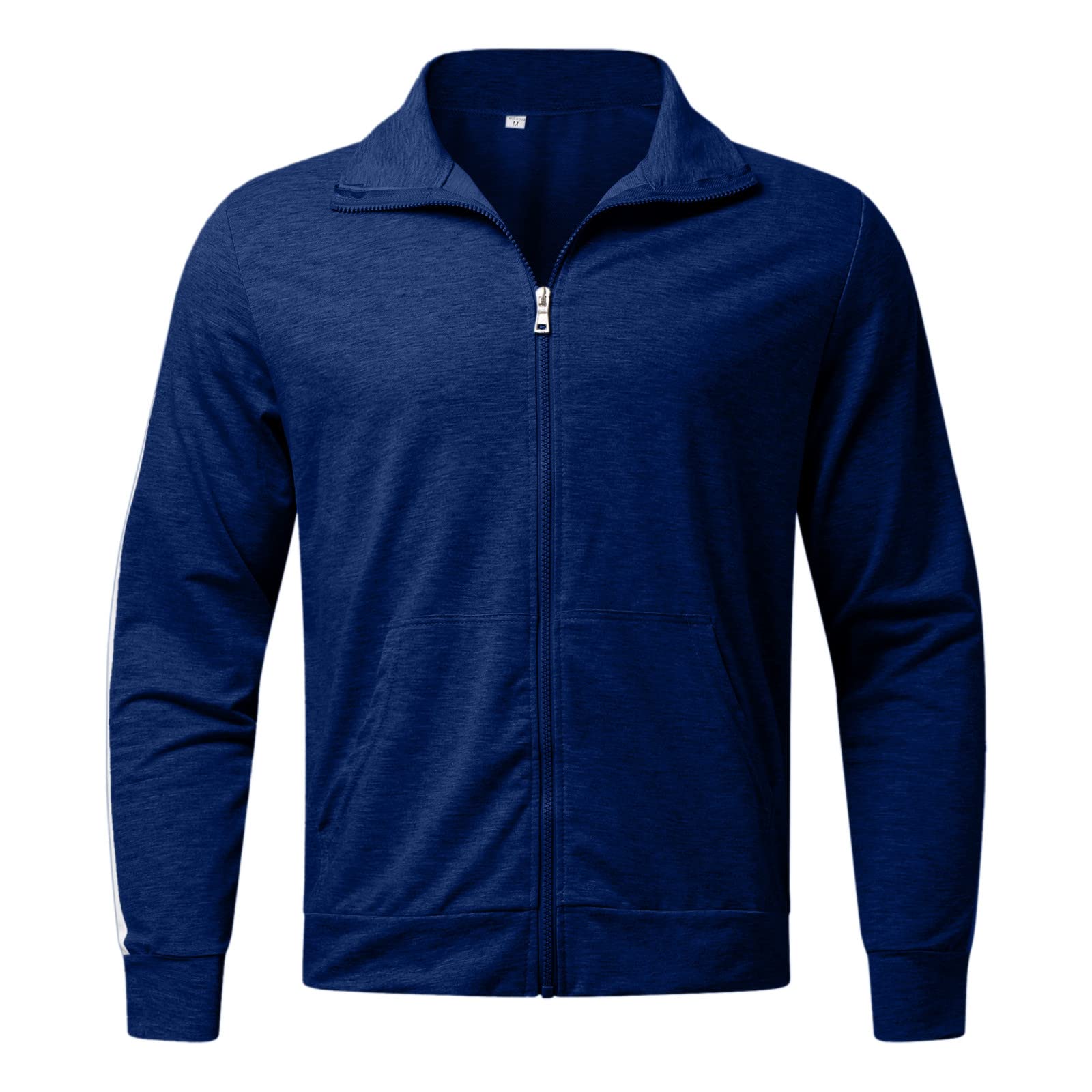 **Men's 2-Piece Hooded Tracksuit Set - Zip-Up Jacket & Jogger Pants for Running, Gym, and Casual Wear | Activewear for Men**
