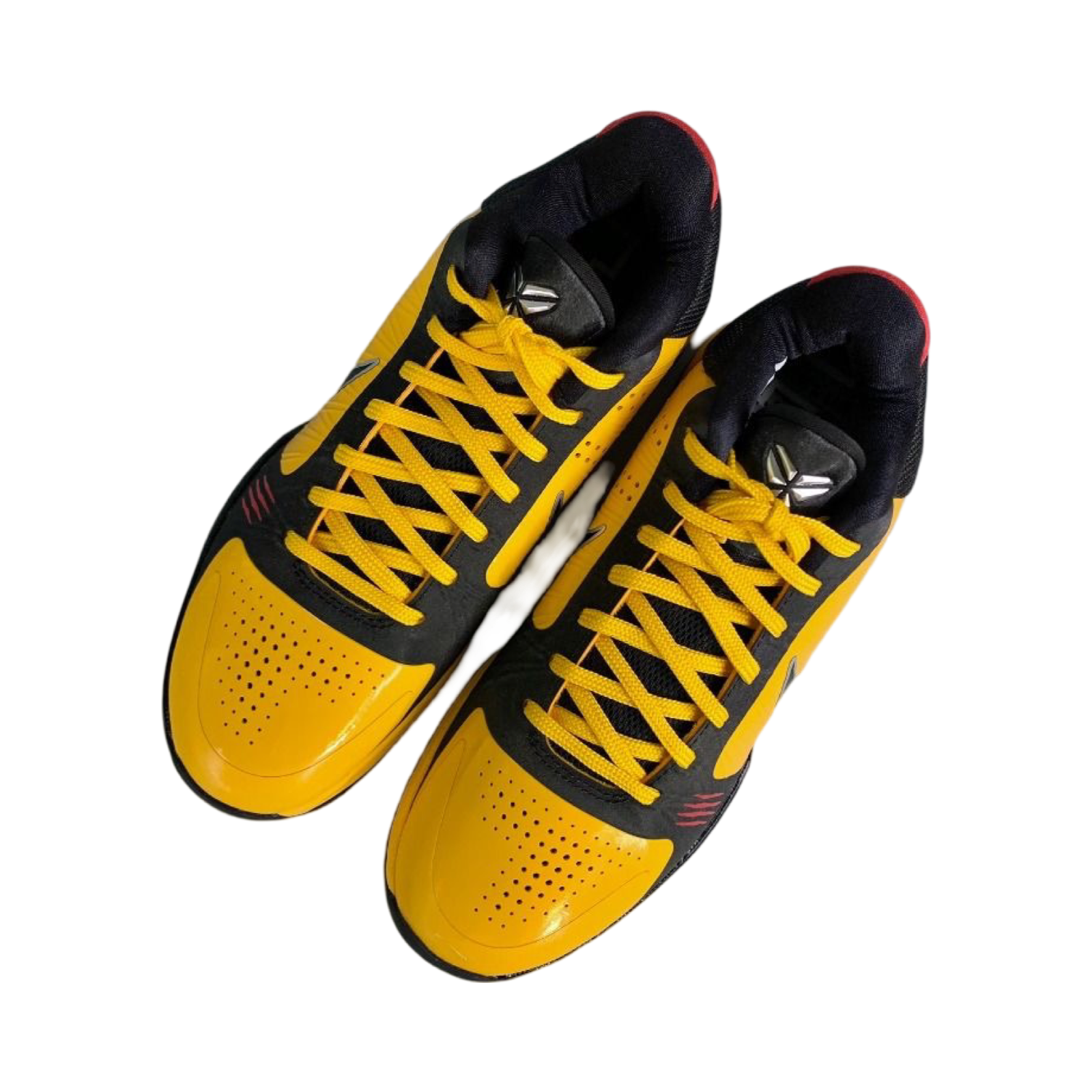 Nike Kobe 5 Protro Bruce Lee Basketball Shoes - Yellow Del Sol/Black/Metallic Silver (2010) | High-Performance Court Sneakers for Basketball Players & Collectors | Perfect for Games, Training & Streetwear Fashion