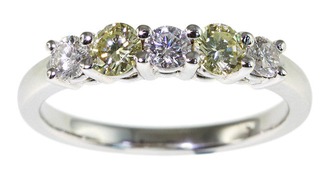 14K Yellow Gold Diamond Ring for Women - Elegant Solitaire Engagement & Wedding Band - Perfect for Proposals, Anniversaries & Special Occasions