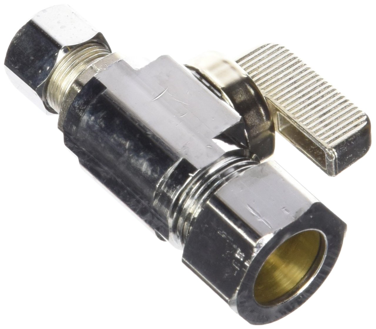 50082 Straight Ball Valve - High-Quality Brass Ball Valve for Water, Gas & Oil - Perfect for Plumbing, Irrigation & Industrial Applications