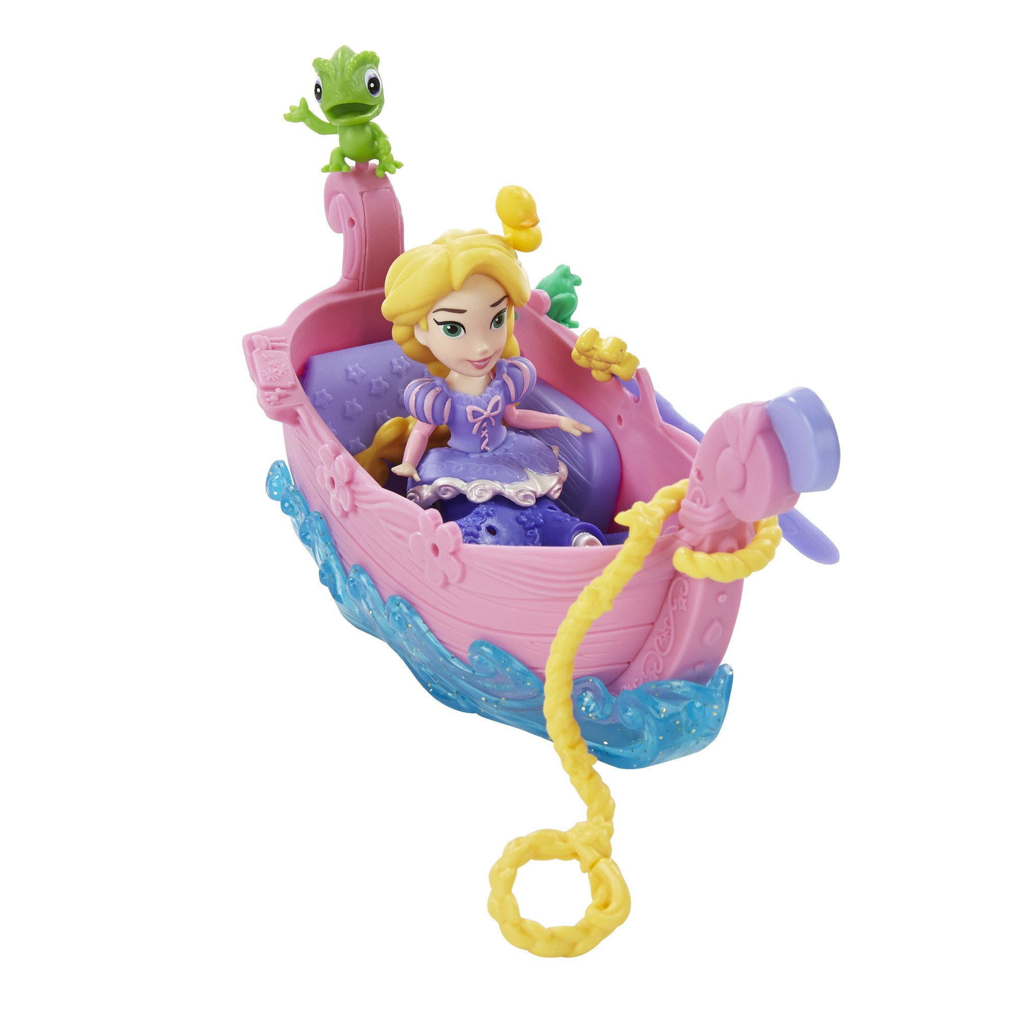Disney Princess Small Water Play Tangled Doll - Bath Toy for Kids, Pool Fun, Role Play Gift for Girls Ages 3+
