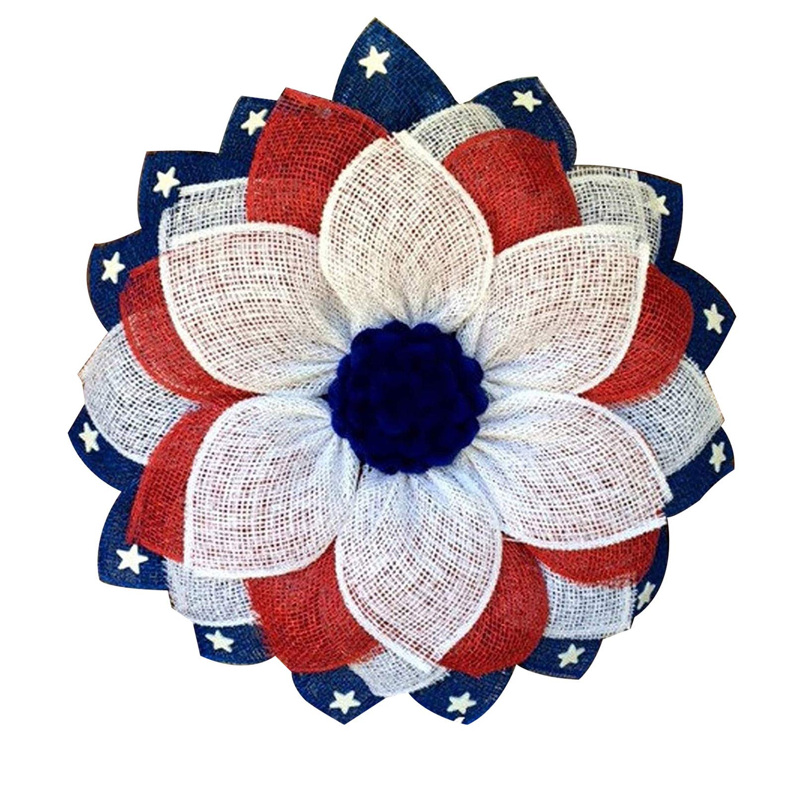 Removable PVC Self-Adhesive Kitchen Wall Stickers - Patriotic Independence Day Decor for Home, Office & Party Backdrop