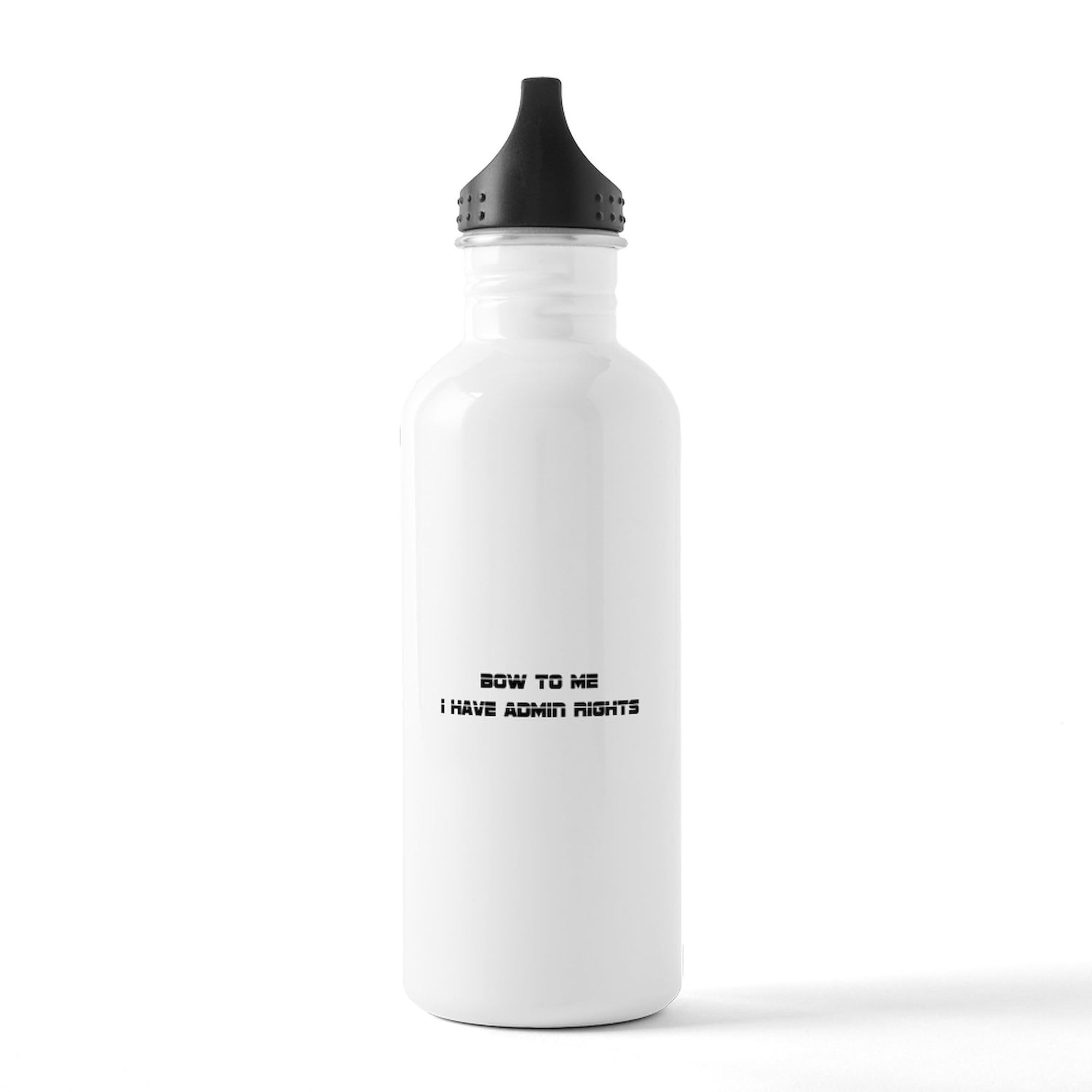 Stainless Steel Water Bottle 1.0L (34 oz) - Insulated Double Wall Vacuum Flask - Leakproof & BPA Free - Perfect for Gym, Hiking, Office & Travel - CafePress Admin Rights Edition