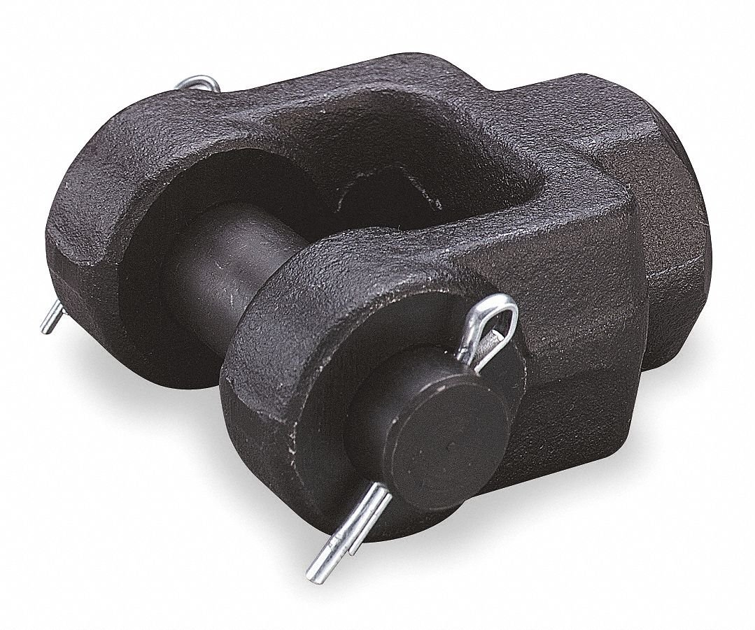 Miller Fluid Power Cast Iron Rod Clevis Mount with Clevis Pin - 1A347A | Heavy-Duty Hydraulic Cylinder Attachment for Construction & Industrial Equipment