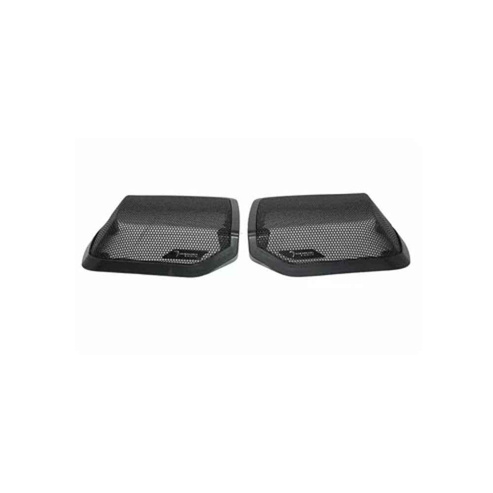 **1998-2013 Harley Davidson® Cut In Lid Kit with MP692 Speakers (2Ω) & MICROV2 2-Channel Class D Amplifier – Diamond Audio MSMP692LK13 for Motorcycle Audio Upgrade**    *(Perfect for Harley Davidson Touring Models – Enhances Sound Quality on Long Rides & Road Trips)*