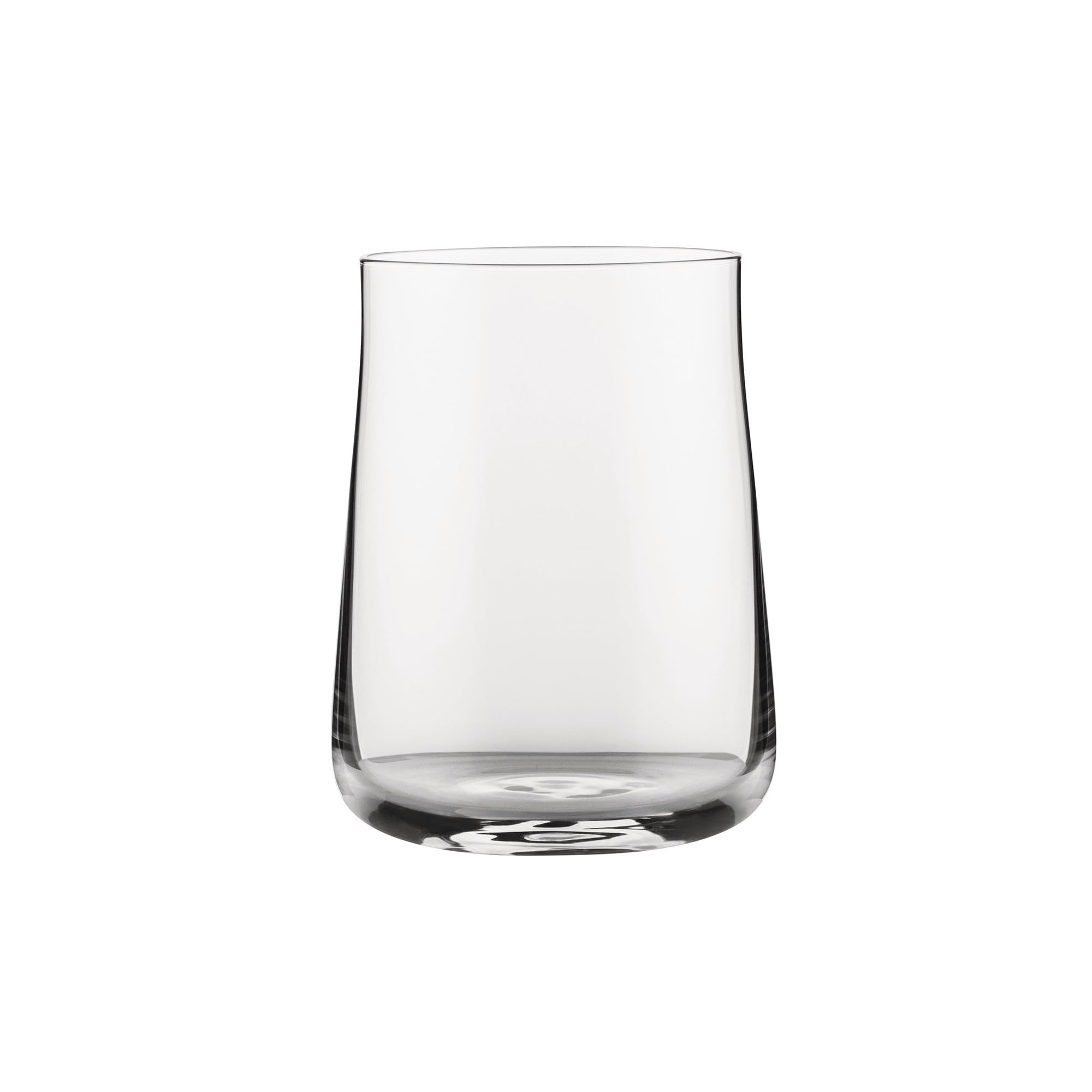 Alessi Eugenia NF09/3 Designer Crystal Glass Long Drink Tumbler - 41cl, Minimalist Aesthetic Barware for Cocktails, Iced Coffee & Home Entertaining
