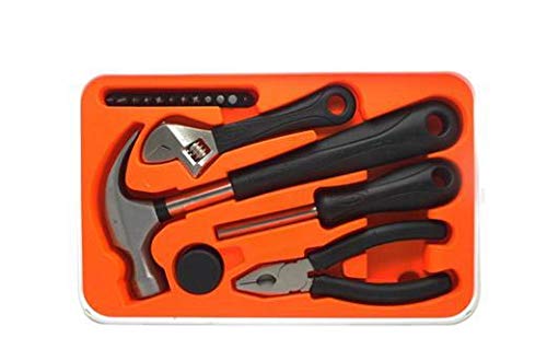 IKEA Fixa 17-Piece Home Tool Kit with Storage Compartments - Complete Tool Box Set for DIY Repairs, Home Maintenance & Handyman Projects