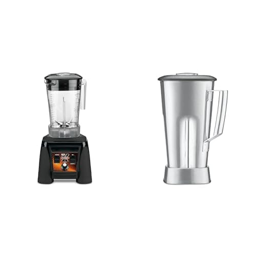 Waring MX1200XTXP Blender with 62oz Steel Container - Perfect for Commercial Kitchens & Smoothies
